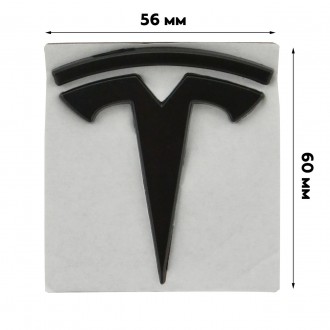 Эмблема "T" на капот (перед) Tesla Model 3 Черная матовая (1494949-00-A)
 
Разме. . фото 3