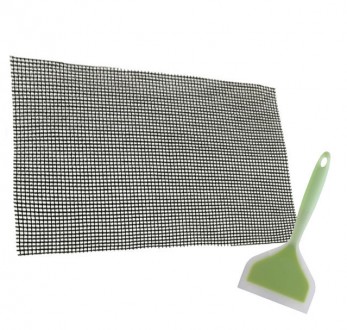 Набор антипригарный коврик-сетка для BBQ и гриля и Лопатка с антипригарным покры. Київ. фото 1