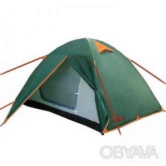 Двухместная палатка Totem Trek TTT-021 двухслойная с тамбуром летняя
Легкая летн. . фото 1