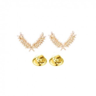 Значки BROCHE Листья золотистые BRGV112826. Киев. фото 1