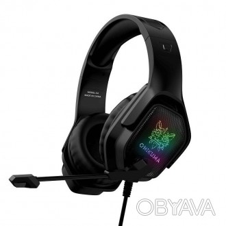 Наушники игровые ONIKUMA RGB LED X4 с микрофоном и подстветкой черные
Яркие игро. . фото 1