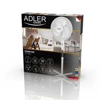 Напольный вентилятор Adler AD 7305 белый
Вентилятор Adler AD 7305 - это идеально. . фото 6