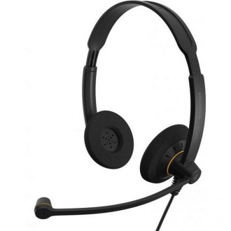 Гарнитура для call-центров наушники накладные проводные Sennheiser Impact SC 60 . . фото 2