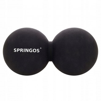 Двойной массажный мяч от польского бренда Springos поможет устранить боль в мышц. . фото 2