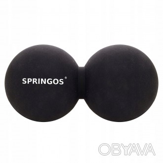 Двойной массажный мяч от польского бренда Springos поможет устранить боль в мышц. . фото 1