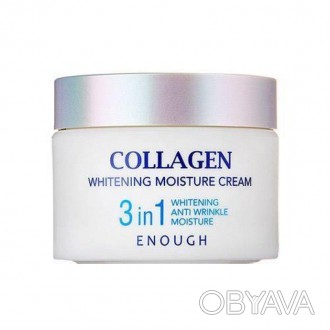 Питательный омолаживающий крем для лица Enough Collagen Whitening Moisture Cream. . фото 1