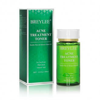Тоник для лечения акне BREYLEE Acne Treatment Toner 100 мл (8068-40689). . фото 2