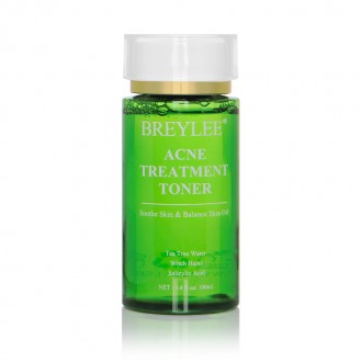 Тоник для лечения акне BREYLEE Acne Treatment Toner 100 мл (8068-40689). . фото 3