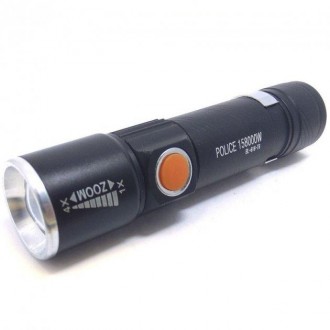 Тактический светодиодный аккумуляторный фонарь X-Balog
BL-616 качественный zoom . . фото 2