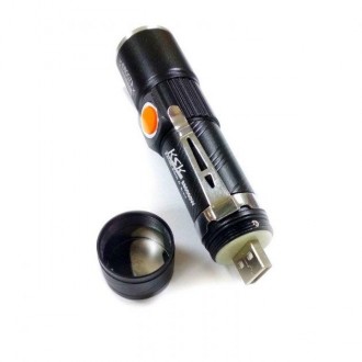 Тактический светодиодный аккумуляторный фонарь X-Balog
BL-616 качественный zoom . . фото 6