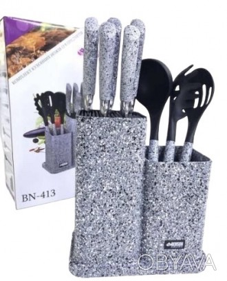 Универсальный кухонный набор 9 предметов Benson BN 413