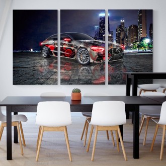 Модульная картина ArtStar спорткар Мерседес 75 х 115 см Разноцветный. Київ. фото 1 Модульная картина ArtStar спорткар Мерседес 75 х 115 см Разноцветный. Київ. фото 1