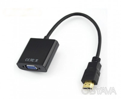 Адаптер-конвертер
HDMI VGA 70091
Производитель: TISHRIC 
Технические параметры:
. . фото 1