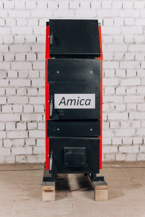 Amica Premium (10,12, 15, 18, 20, 25, 40, 70, 96 кВт) – котел шахтный, по типу Х. . фото 6