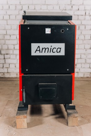 «Amica Profi» – это котел на дровах и угле нижнего горения. Такие котлы называют. . фото 7