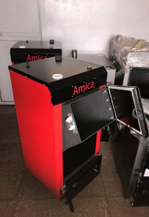 «Amica Eco» – классический твердотопливный котел компактного типа, работающий на. . фото 3