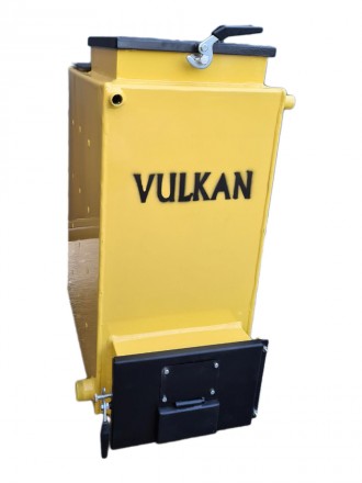 «Vulkan Eko» – универсальный твердотопливный котел длительного горения шахтного . . фото 4