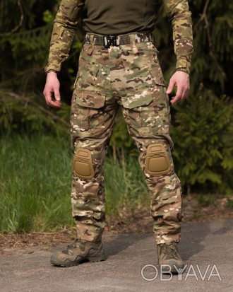 
- Багатофункціональні тактичні брюки BEZET Штурм виготовлені з тканини ріп-стоп. . фото 1