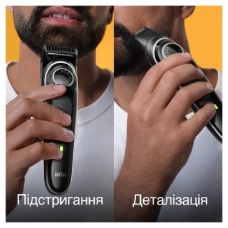 Краткое описание:Тип: Тример для бороди та вусівКількість насадок: 3Довжина стри. . фото 6