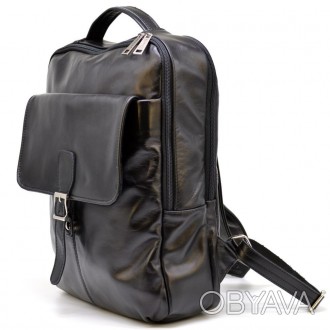 Мужской рюкзак из натуральной кожи GA-7284-3md TARWA