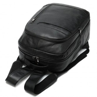 Шкіряний чоловічий рюкзак Bexhill bx0330. Характеристики рюкзака зі шкіри Bexhil. . фото 4