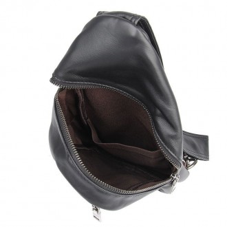 Мужская сумка уникального дизайна JD4022A из натуральной кожи. Цвет-черный. Вмес. . фото 10