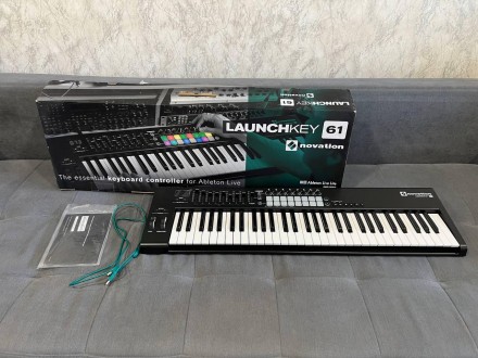 (6392) Миди Клавиатура Novation Launchkey 61 MK2. Чернігів. фото 1 (6392) Миди Клавиатура Novation Launchkey 61 MK2. Чернігів. фото 1
