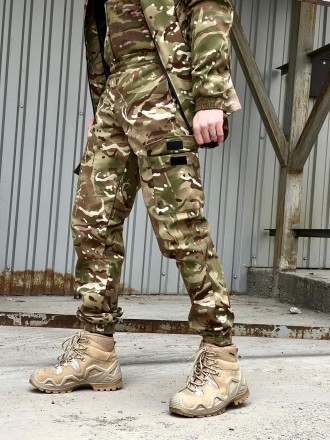 
Легкі штани із міцної тканини військового зразка.- Матеріал: поліестер високої . . фото 12