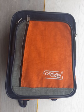 Крепкий детский рюкзак (оранжевый)

Практичный, очень крепкая ткань
Размер 31. . фото 2