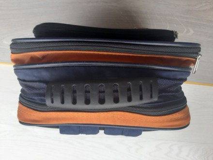 Крепкий детский рюкзак (оранжевый)

Практичный, очень крепкая ткань
Размер 31. . фото 4