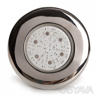 Прожектор Aquaviva LED203 на 54 світлодіодів для басейнів і фонтанів. Лицьова ча. . фото 1