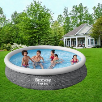 Надувний басейн Bestway 57443 - це ідеальний варіант для купання і відпочинку вс. . фото 3