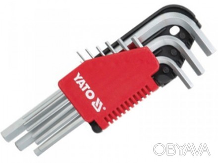 Набір шестигранних ключів YATO YT-0501 призначені для відкручування та закручува. . фото 1