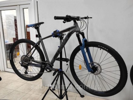Велосипед найнер Crosser Solo 29" (рама 21,1*12) Shimano DEORE 2021 сіро-синій
О. . фото 2