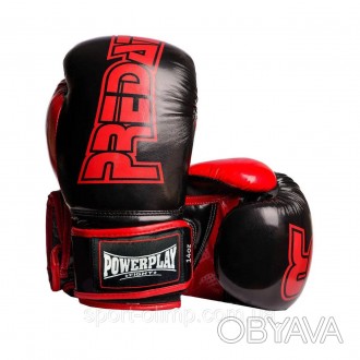 Боксерские перчатки PowerPlay 3017 Черные карбон 14 унций
Назначение: Боксерские. . фото 1