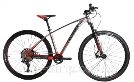 Велосипед найнер Crosser Quick 29" (рама 21, 3*8) Hidraulic Shimano Altus серо-к. . фото 2