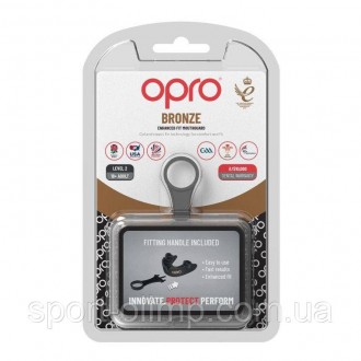 Капа OPRO Junior Bronze Black (art.002185001)
OPRO це Великобританський бренд, я. . фото 10