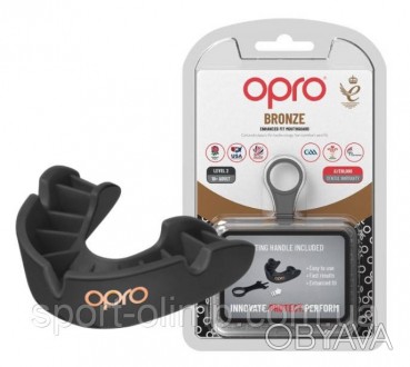 Капа OPRO Junior Bronze Black (art.002185001)
OPRO це Великобританський бренд, я. . фото 1