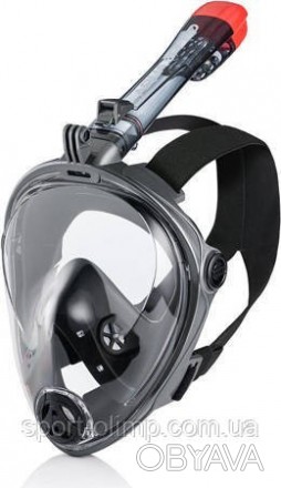 Повнолицьова маска для плавання Aqua Speed SPECTRA 2.0 чорний розмір S/M (590821. . фото 1
