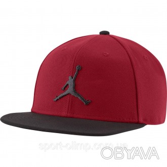 Кепка JORDAN PRO JUMPMAN SNAPBACK в классическом дизайне демонстрирует легендарн. . фото 1