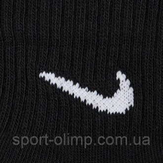 Шкарпетки Nike Everyday Cushion Ankle 3-pack black — SX7667-010 виготовлені з м'. . фото 5