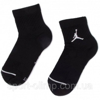 Чоловічі шкарпетки J JORDAN EVERYDAY MAX ANKL 3PR будуть комфортно та щільно сид. . фото 5