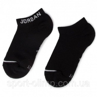 Мужские спортивные носки Jordan Jumpman No Show 3-pack black — SX5546-010 подойд. . фото 6