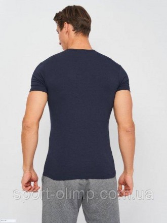 Футболка Kappa T-shirt Mezza Manica Scollo с
 V-подібним вирізом і коротким рука. . фото 3