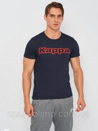 Футболка Kappa T-shirt Mezza Manica Girocollo с
 круглим вирізом та коротким рук. . фото 2