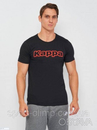 Футболка Kappa T-shirt Manica Lunga Girocollo с
 круглим вирізом і довгим рукаво. . фото 1