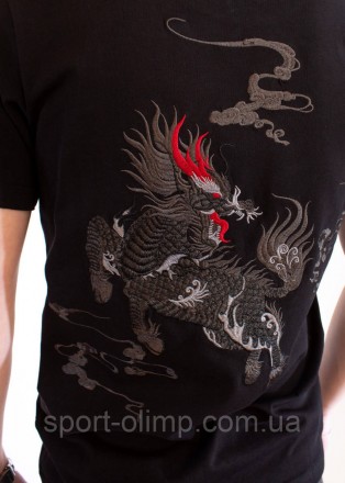 Мужская Футболка The Dragon M Black (28972070 M) Эксклюзивная женскиая футболка . . фото 4