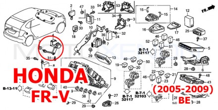 Тяга датчика положения кузова задняя Honda Civic 4D 2005-2011 FD 33146-SNB-003 О. . фото 9