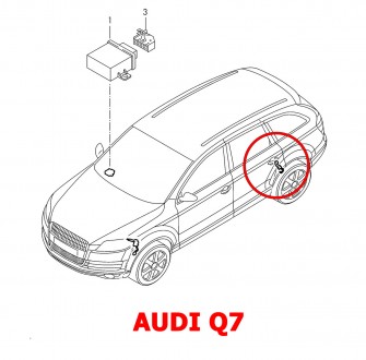 Тяга датчика положения кузова задняя Ауди Ку7 Audi Q7 4L (2005-2015) 7L6616571 7. . фото 5