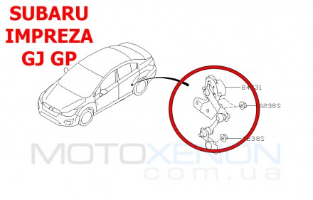 Тяга датчика положения кузова задняя SUBARU IMPREZA (GJ, GP, G13, G23) (10/2011-. . фото 6